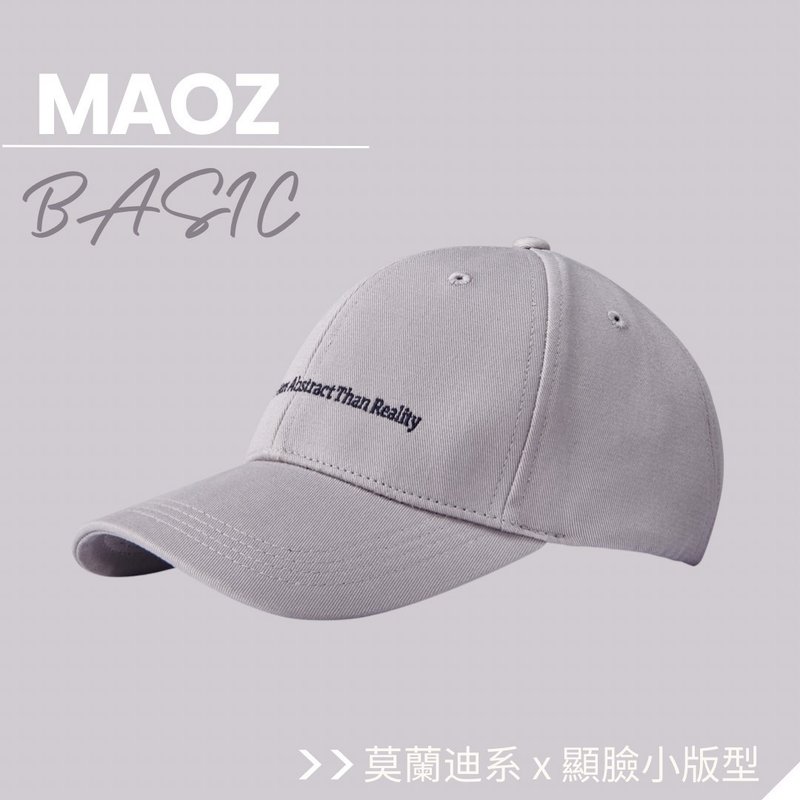 【MAOZ】50度雾灰棒球帽 - 帽子 - 棉．麻 透明