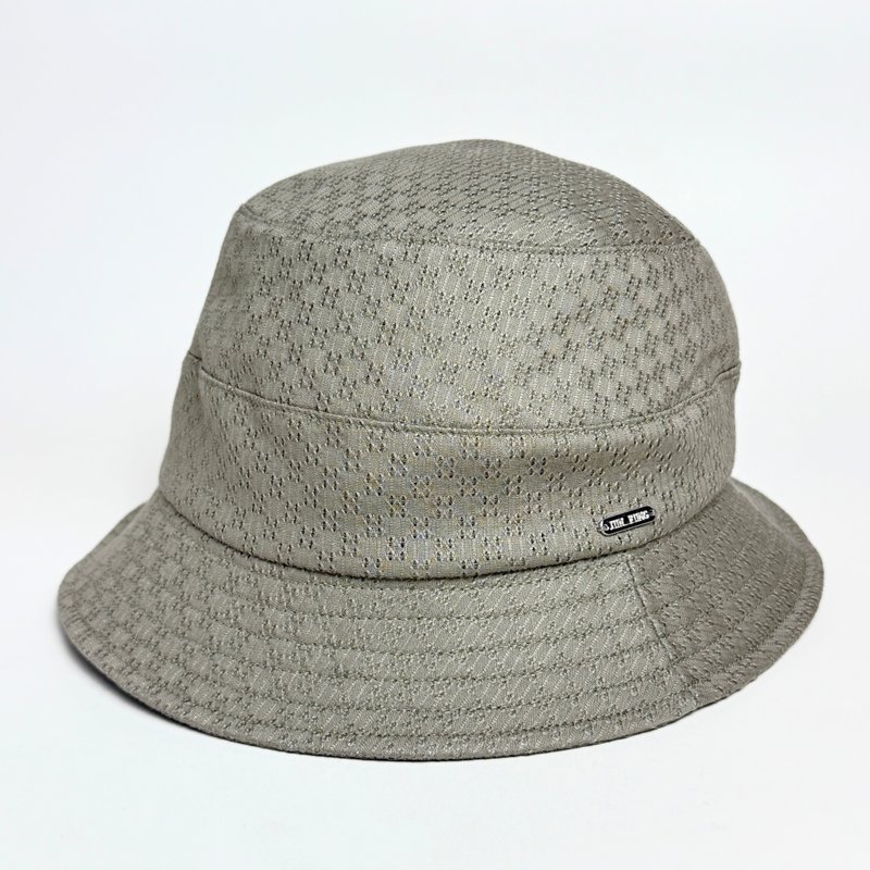 复古窗花洞洞花渔夫帽 洋装 连衣裙 音乐祭 日系穿搭 - 帽子 - 棉．麻 