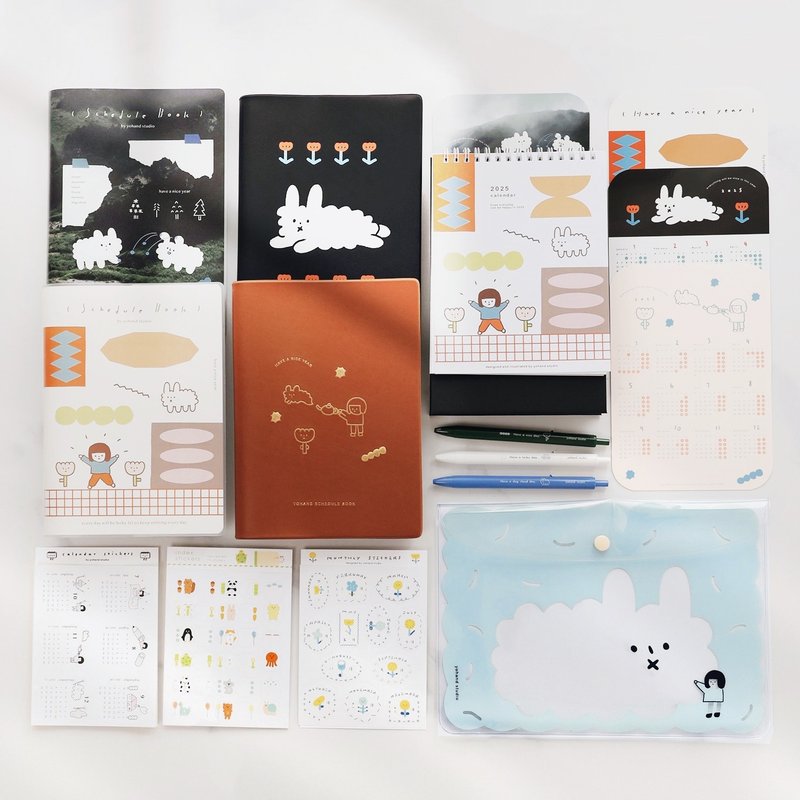 右手超人 手帐新品 全套组 - 笔记本/手帐 - 纸 多色