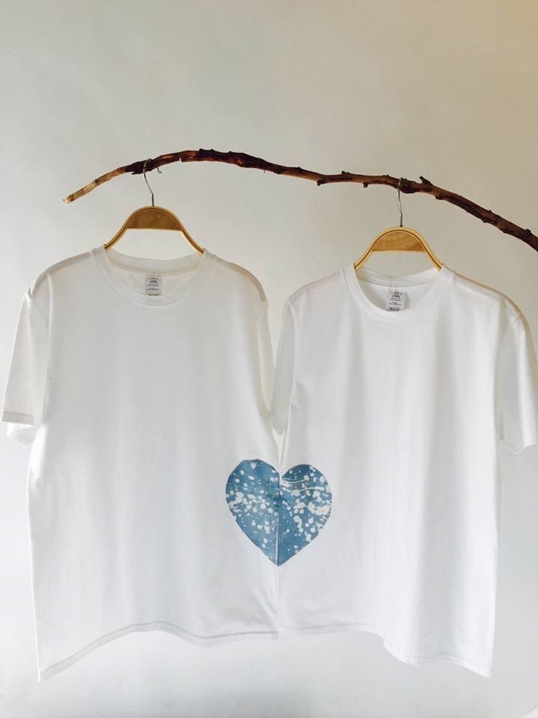 自在染isvara 蓝染友善大地 纯棉 难得有情人T-shirt - 其他 - 棉 