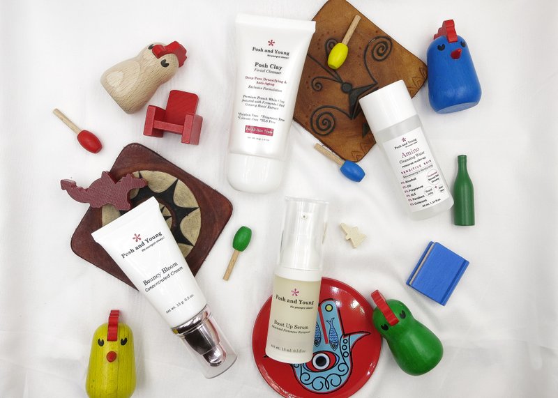 P&Y【旅行小包组】洗面乳 卸妆水 乳液 精华液 - 防晒 - 其他材质 红色