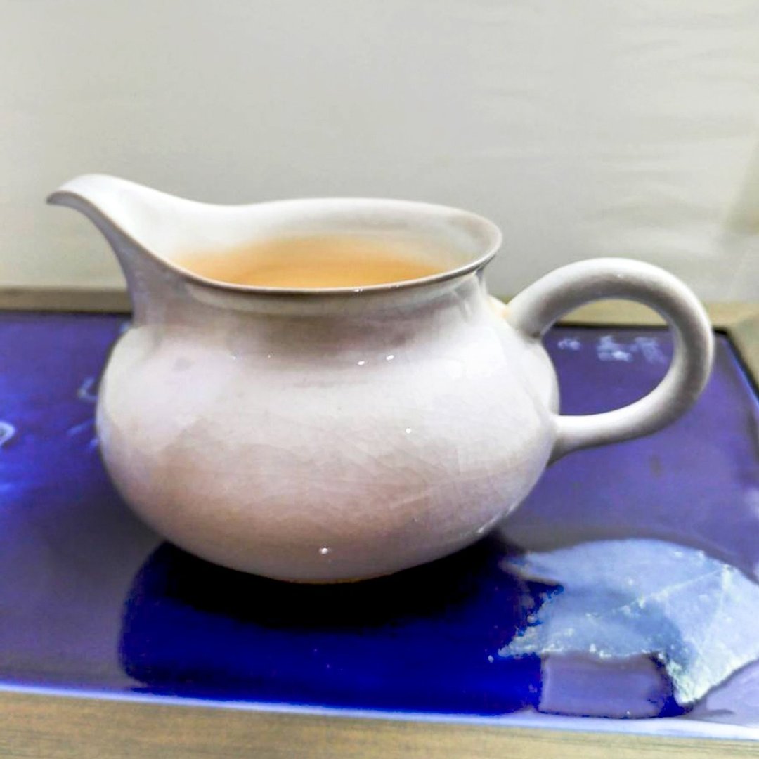 白练纯然 手工柴烧青瓷茶海 柴烧茶罐 白瓷 公道杯 匀杯 - 茶具/茶杯 - 陶 白色