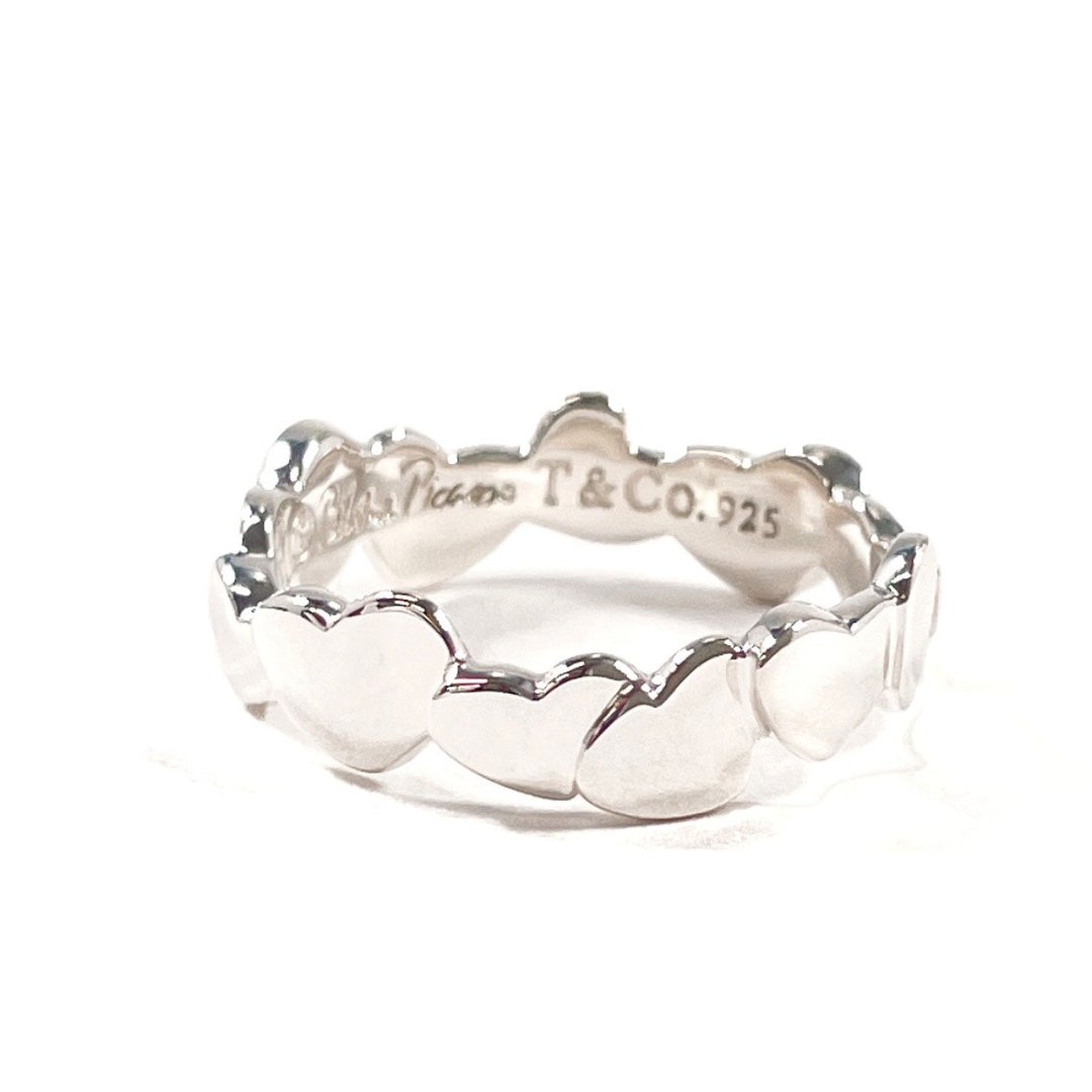 [日本直邮，二手，状况良好] Tiffany & Co. 10 号戒指，现代心形，Paloma Picasso，925银，珠宝 - 戒指 - 纯银 银色