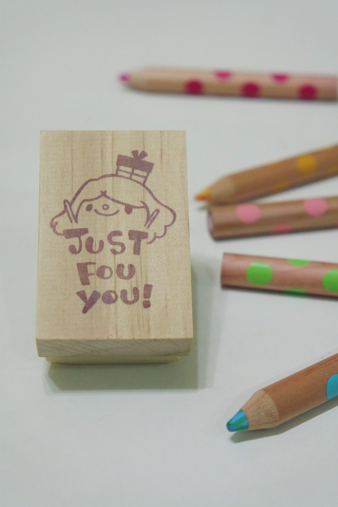 手刻印章 / just for you - 印章/印台 - 橡胶 
