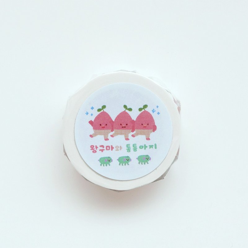 Wanggooma X totopuppy 纸胶带 - 纸胶带 - 纸 粉红色