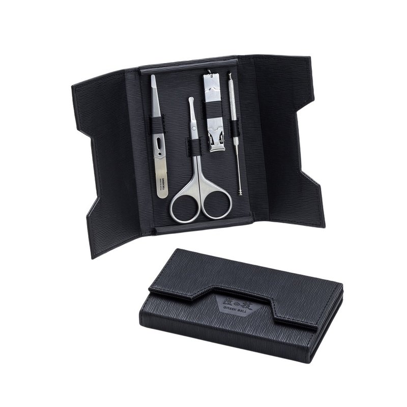 日本GB绿钟匠之技锻造钢修容4件组旅行包礼盒组(G-3112) - 其他 - 不锈钢 