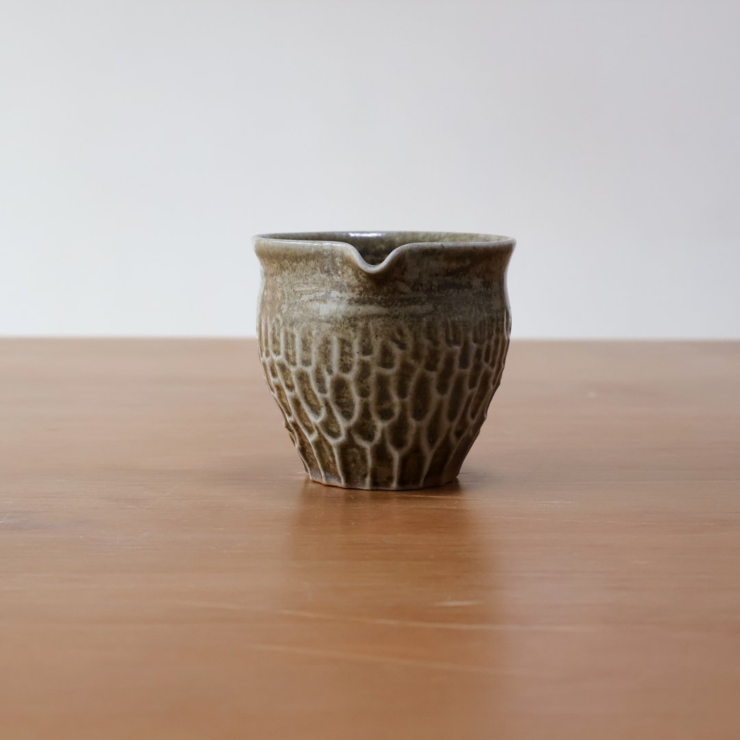 绿宝石 柴烧陶茶海 - 茶具/茶杯 - 陶 绿色