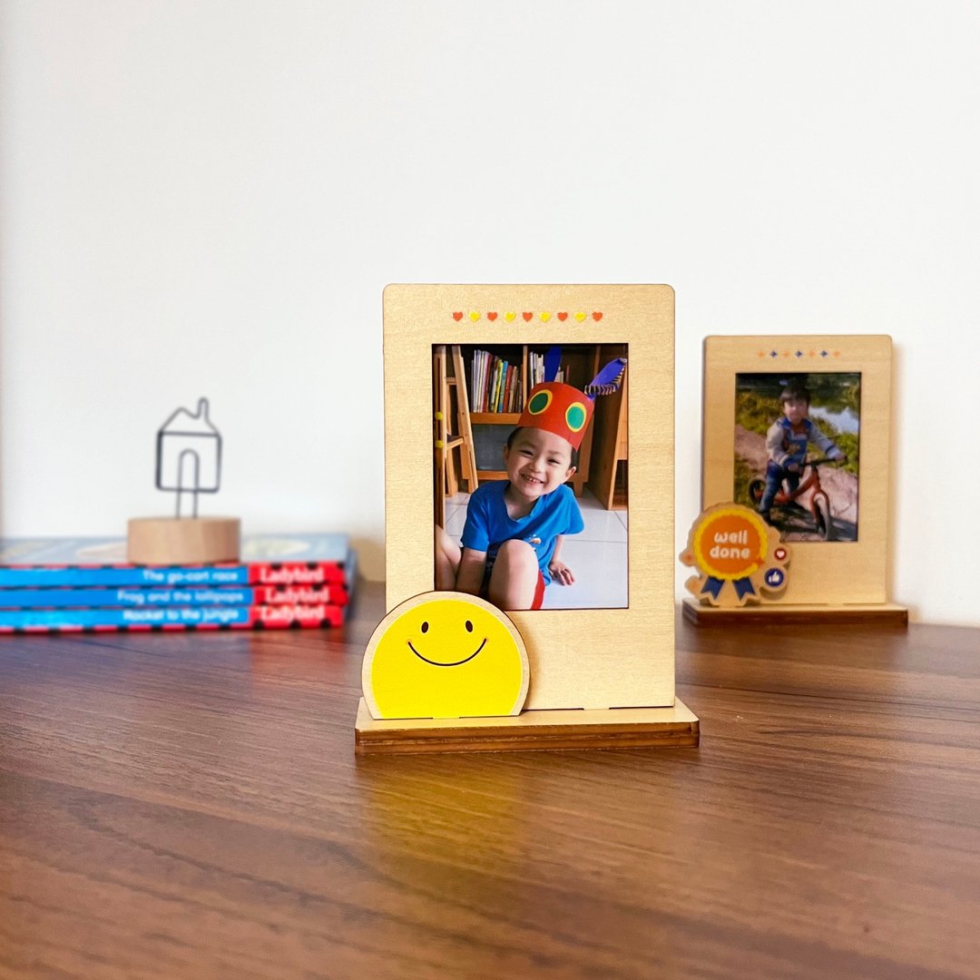 定制化 Instax mini 即影即有相架  画框 生日情侣 礼物 - 画框/相框 - 木头 