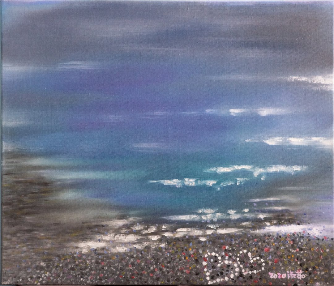 蔡淑茹油画创作 心心相印.爱情海 - 海报/装饰画/版画 - 防水材质 