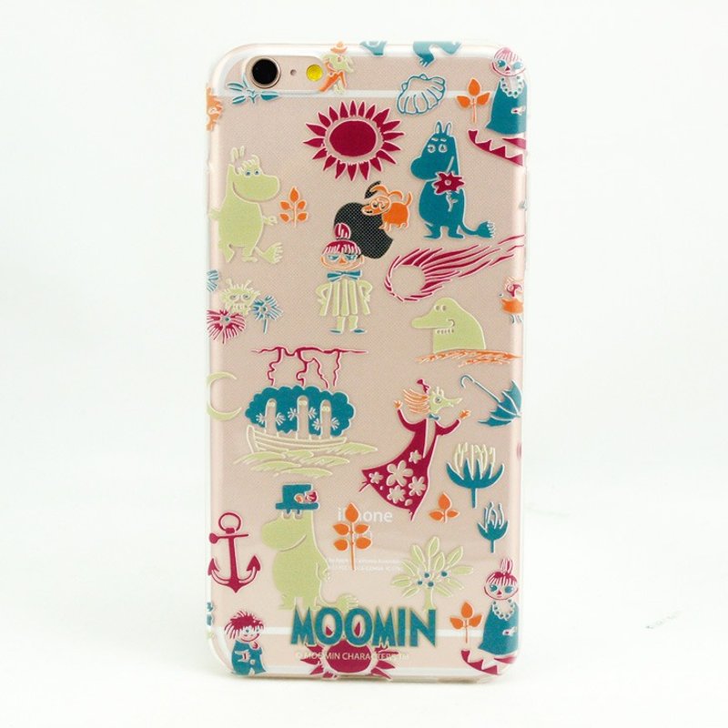 Moomin正版授权-欢乐谷的夏日 透明防撞空压手机壳 - 手机壳/手机套 - 硅胶 透明