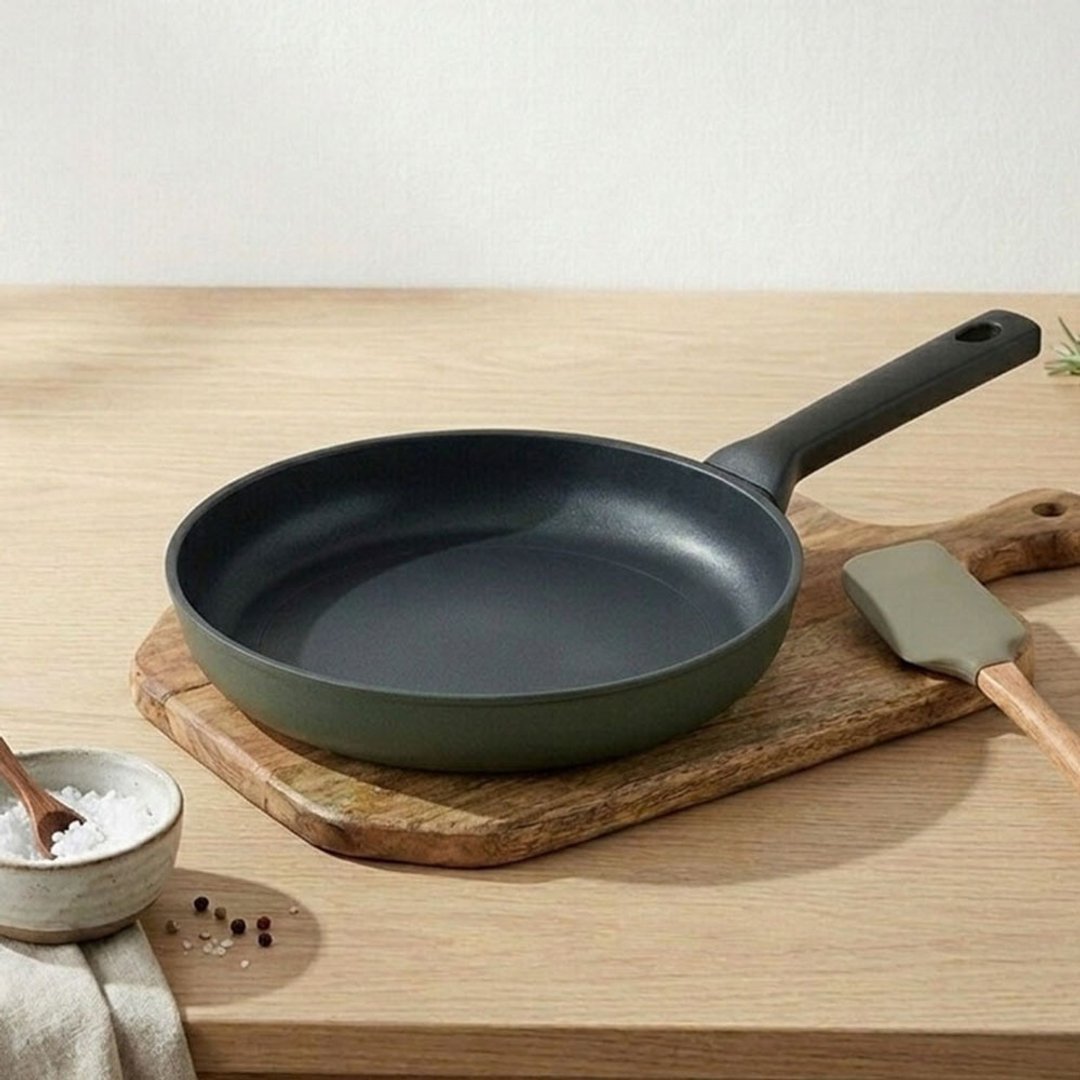 【Sambonet】Titan 陶瓷不沾锅 单柄平底锅 28cm / Pro Green - 锅具/烤盘 - 铝合金 绿色