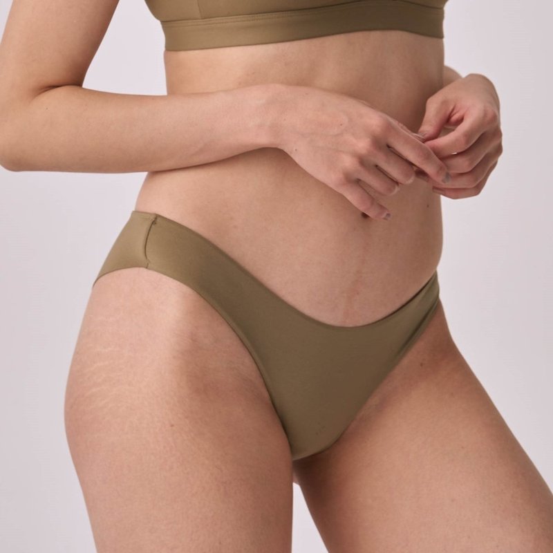 柔韧・低腰透气三角裤 | 半包臀内裤 低腰三角裤 - 女士内衣裤 - 其他人造纤维 