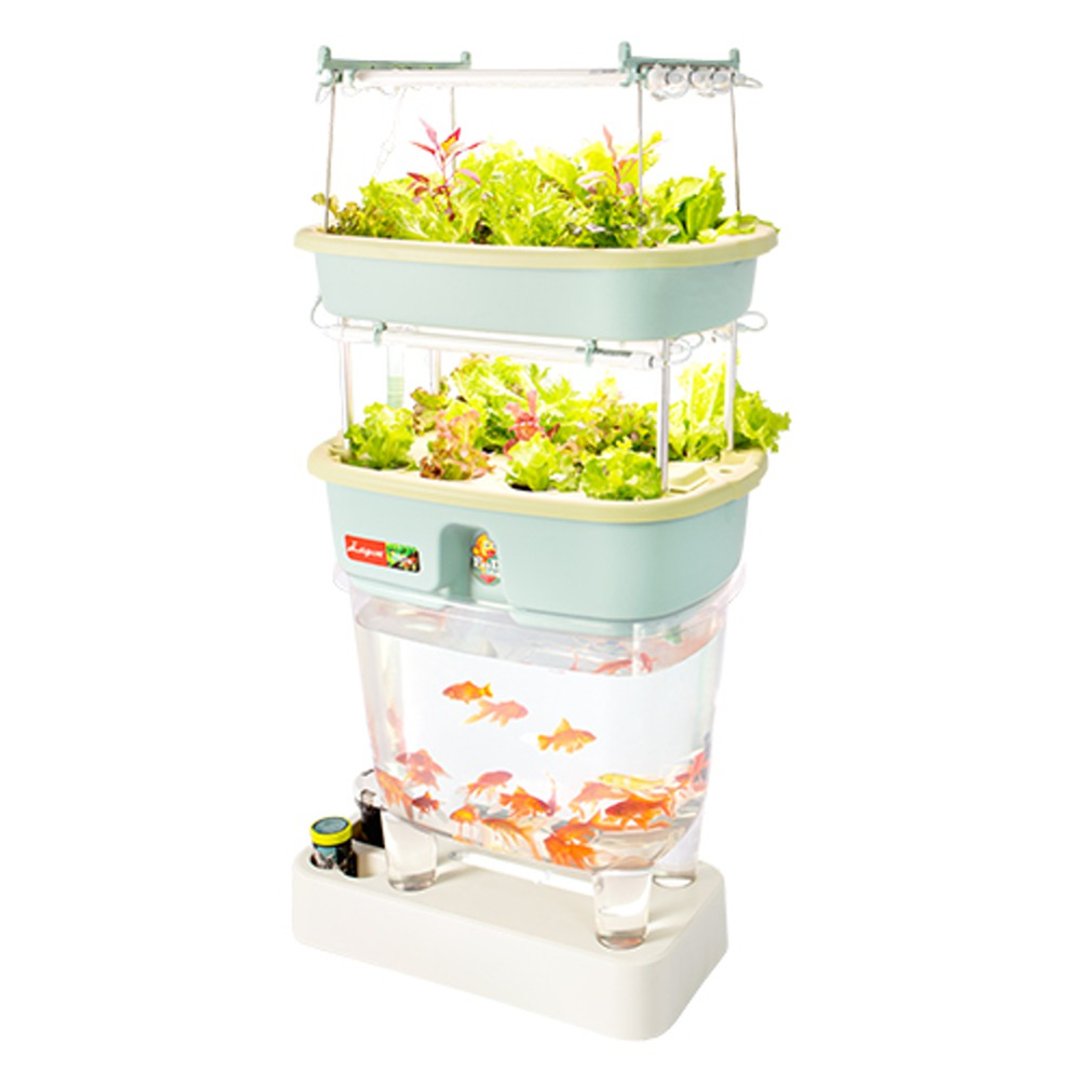 鱼菜共生系统V2.0-2 - 植栽/盆栽 - 塑料 