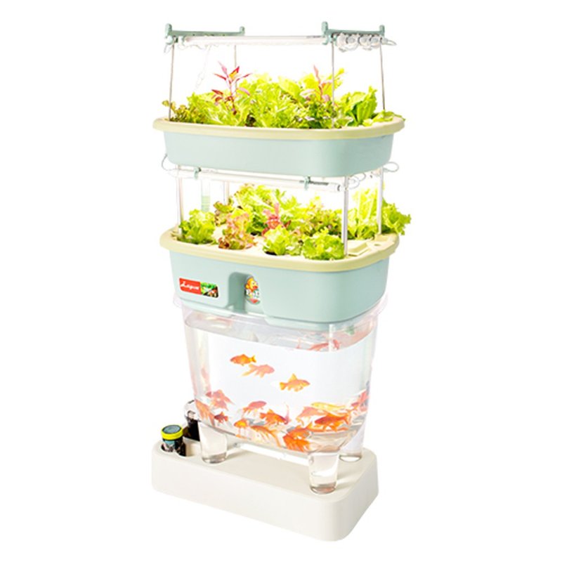 鱼菜共生系统V2.0-2 - 植栽/盆栽 - 塑料 