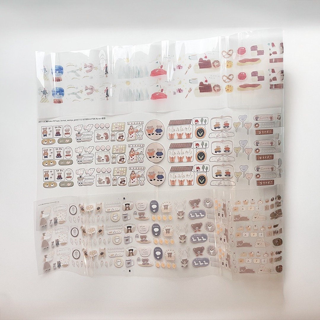 PET・和纸胶带 样品・样品印刷 - 纸胶带 - 塑料 