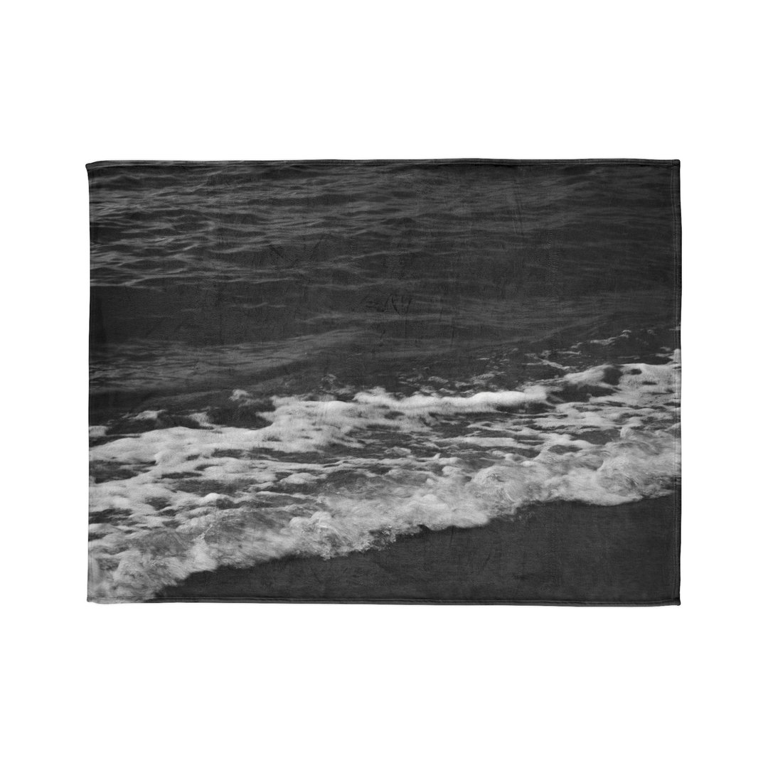 Blanket Mono Mood Sea - gussurï - 被子/毛毯 - 聚酯纤维 多色