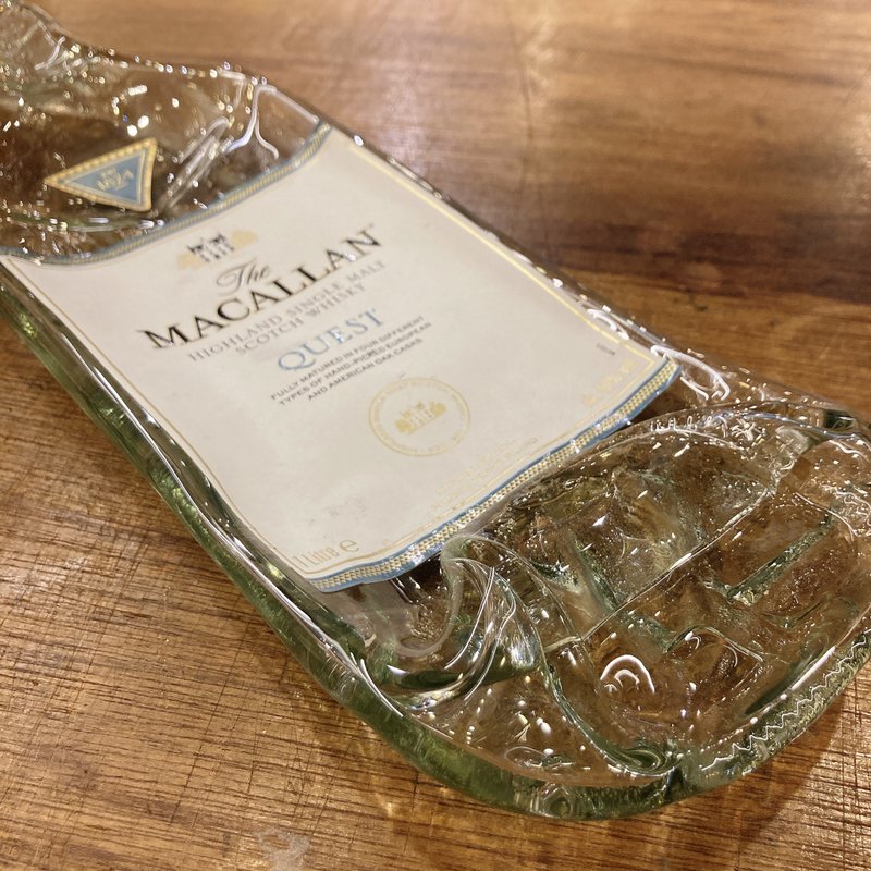 MACALLAN 麦卡伦蓝天Quest单一纯麦威士忌原瓶盛盘 收纳盘 - 收纳用品 - 玻璃 