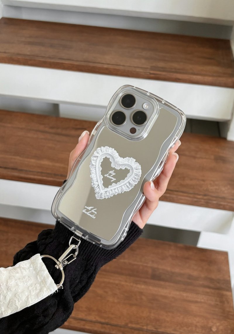 Stay Dreamy 波浪边框镜面手机壳 - 手机壳/手机套 - 其他材质 