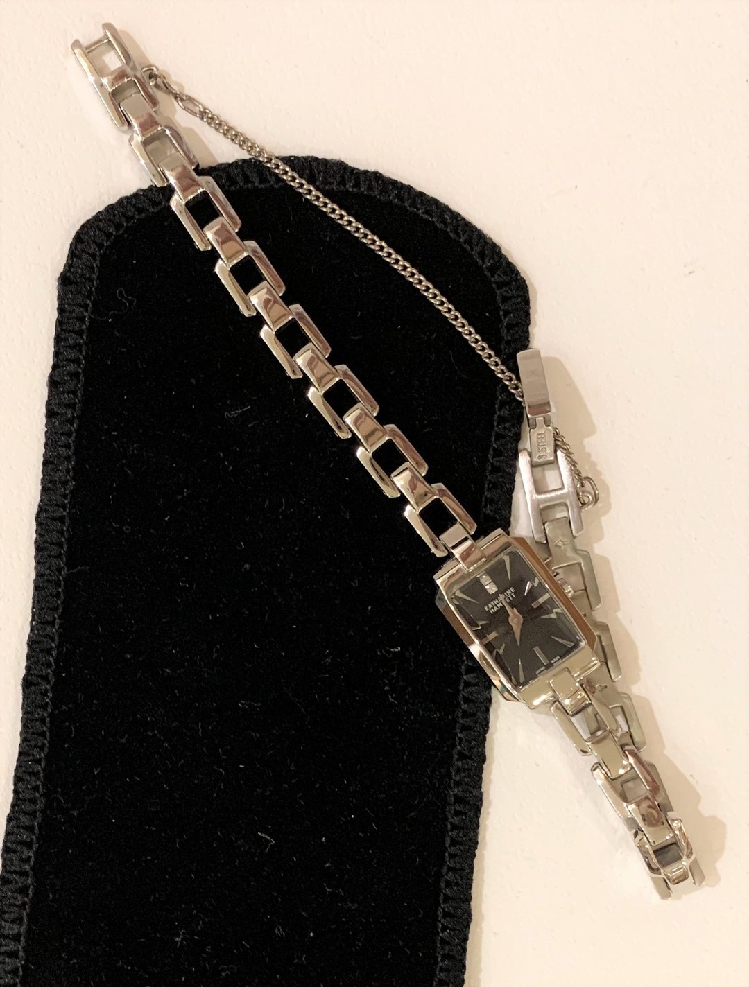 KATHARINE HAMNETT_古董表_老表_Vintage Watch_Quarte_石英表 - 女表 - 其他金属 
