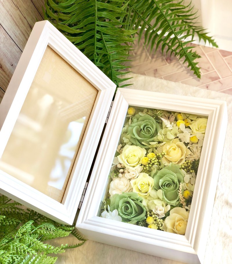 【青青】不凋花相框 - 画框/相框 - 植物．花 绿色