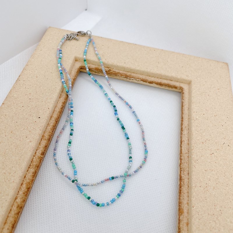 幸运手工串珠项链-005 - 颈链 - 其他材质 