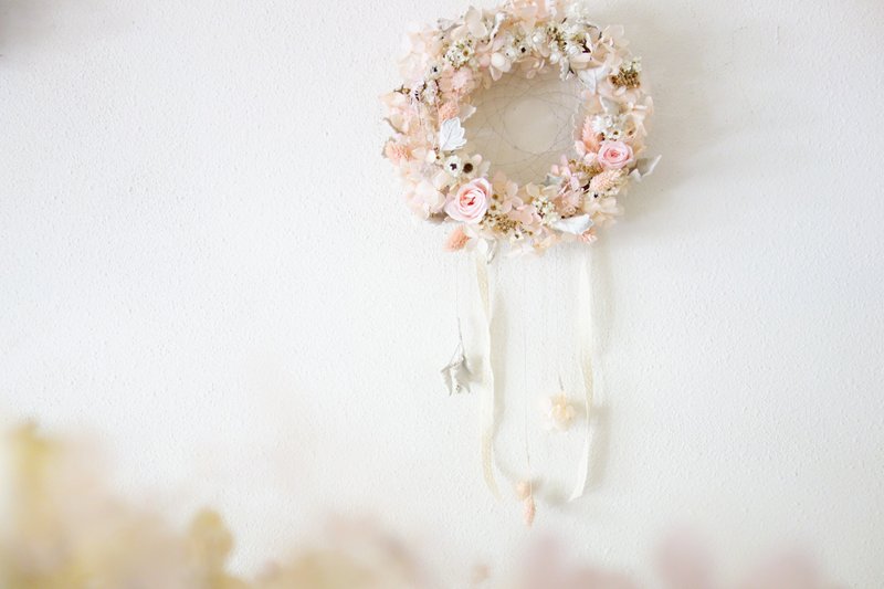 捕梦网-粉橘泡泡/情人节/生日/闺蜜/圣诞/订制专属祝福 - 摆饰 - 植物．花 粉红色