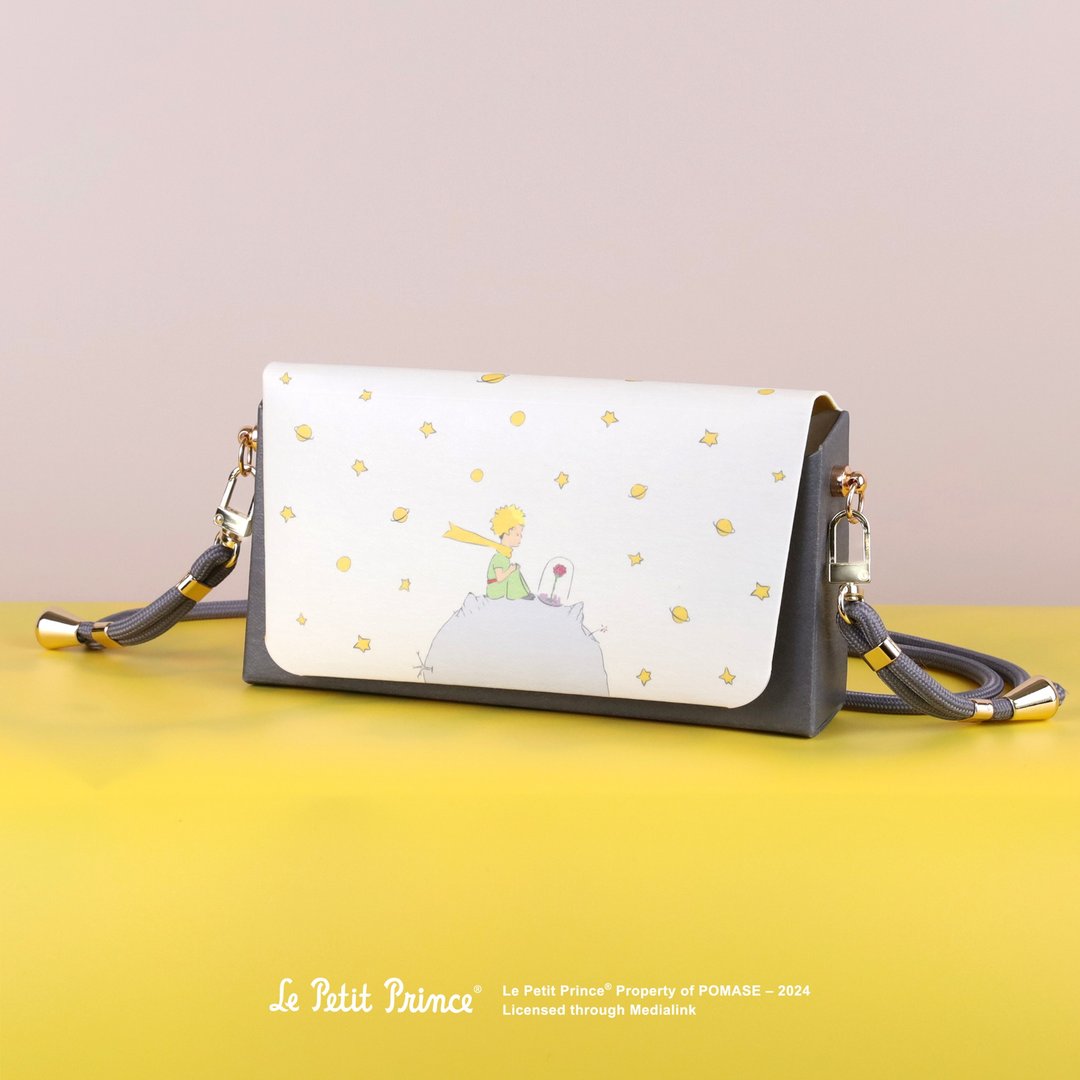 MiniBag 迷你方袋 小王子 Le Petit Prince - B612星球 情人节 - 侧背包/斜挎包 - 纸 