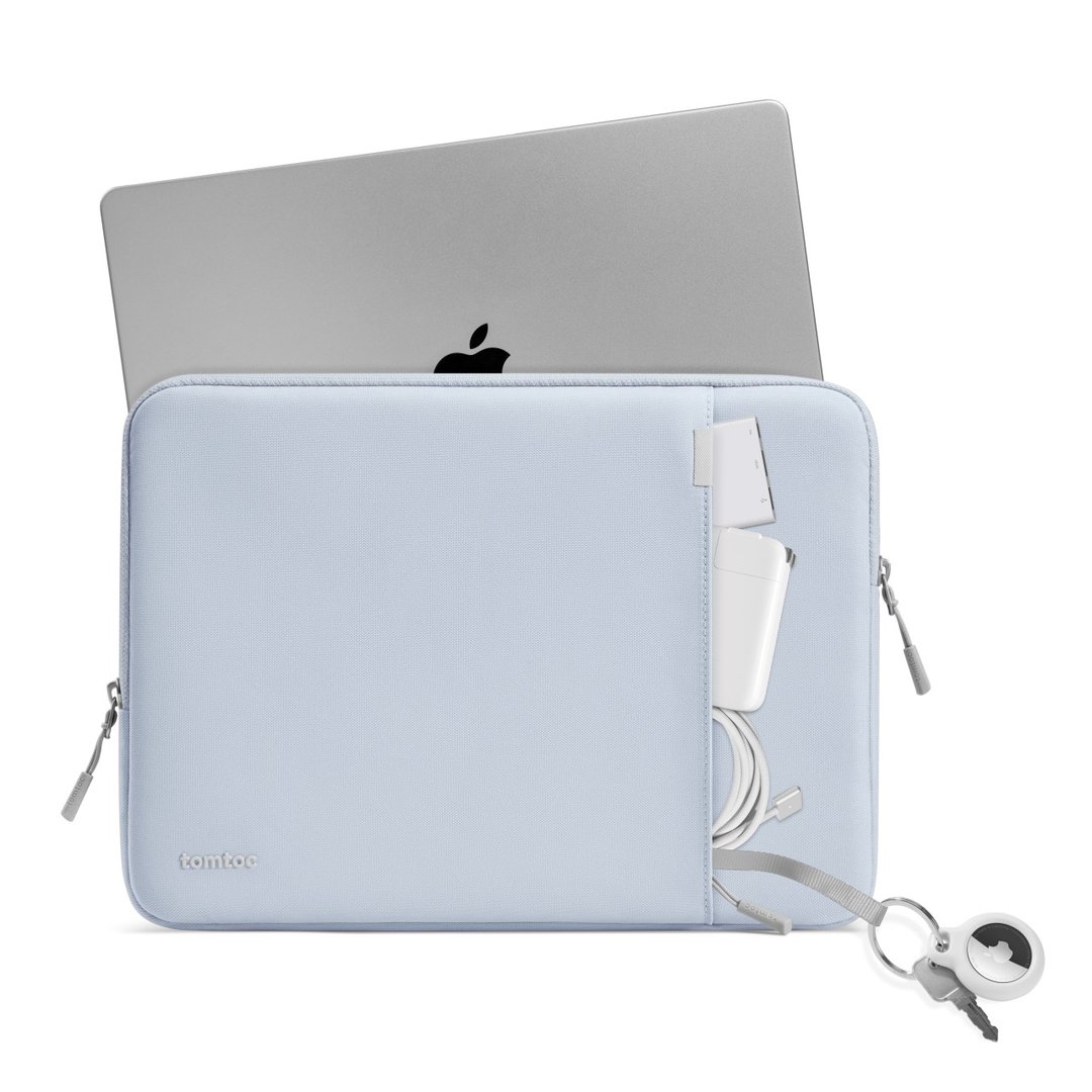 完全防护 宝宝蓝 适用 13/14 寸 MacBook Pro/Air/Neo - 电脑包 - 聚酯纤维 蓝色