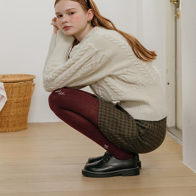 PRE-ORDER韓國品牌 MACMOC Tillda 3.5cm鞋跟樂福鞋 Black - 其他 - 其他材质 