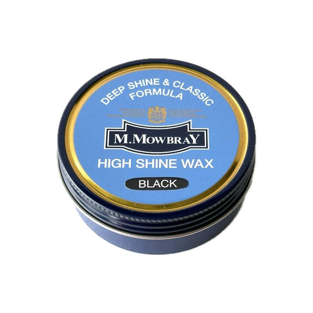 莫布雷高效抛光蜡 黑色 High Shine Wax 意大利制 镜面鞋蜡 60ml - 鞋垫/周边 - 其他材质 黑色