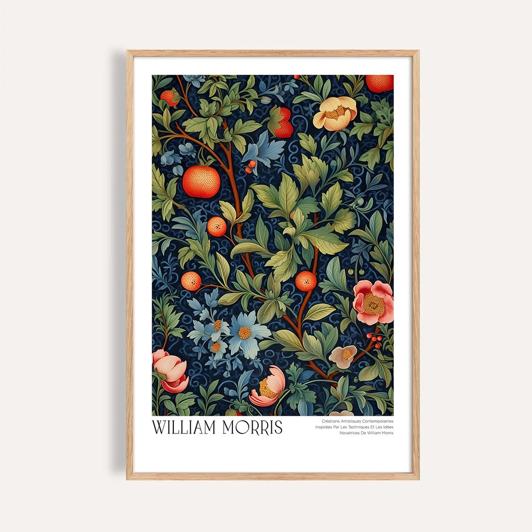 静谧之果 Fruits of the Night / 威廉莫里斯风格 挂画 海报 - 海报/装饰画/版画 - 纸 