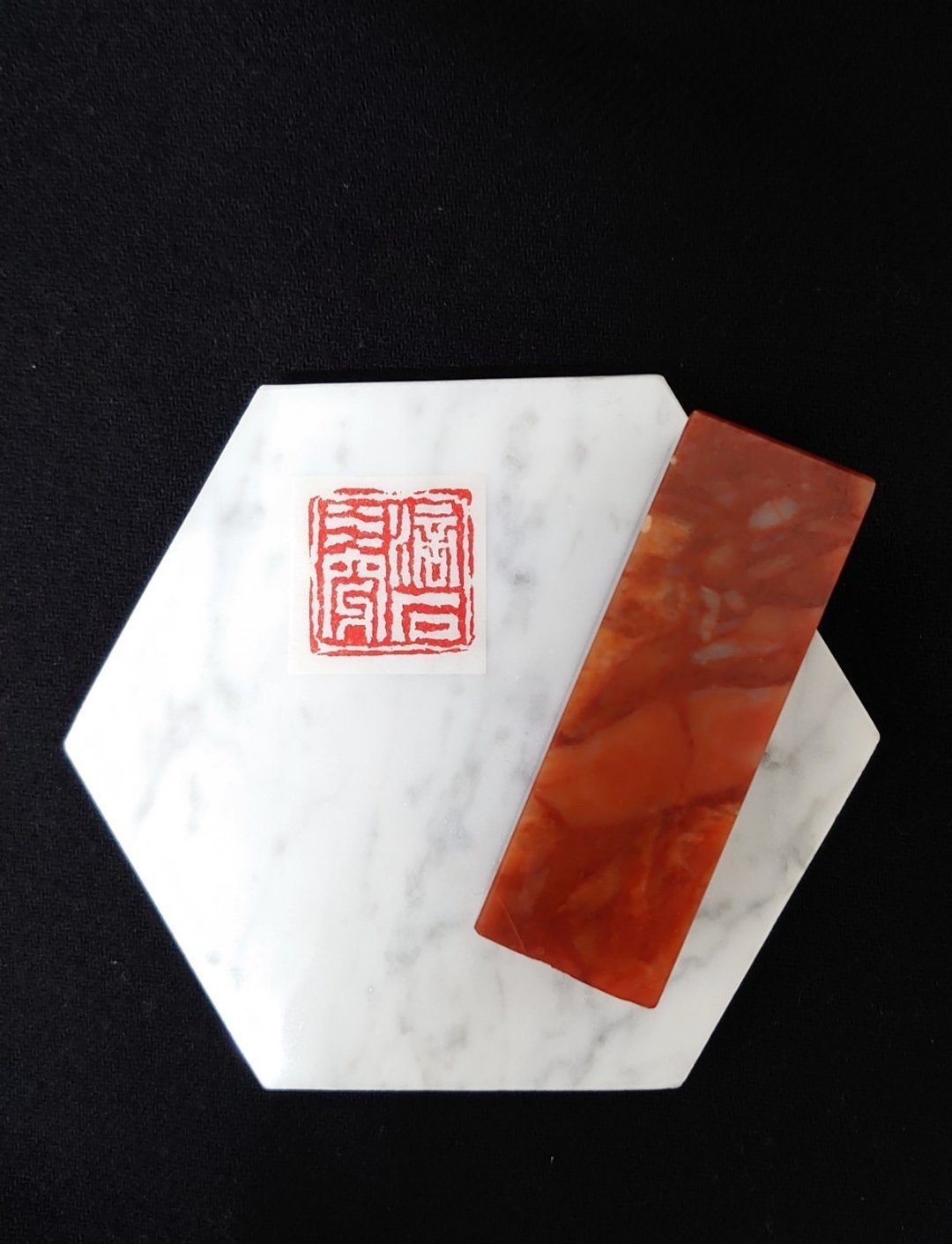 【滴水穿石】闲章 八分 篆刻 - 印章/印台 - 石头 红色