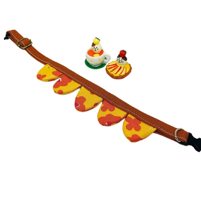 MaoFenBiBi 你侬我侬 - 限量韩国布 - 花瓣项圈 & 手工项圈 - 项圈/牵绳 - 棉．麻 