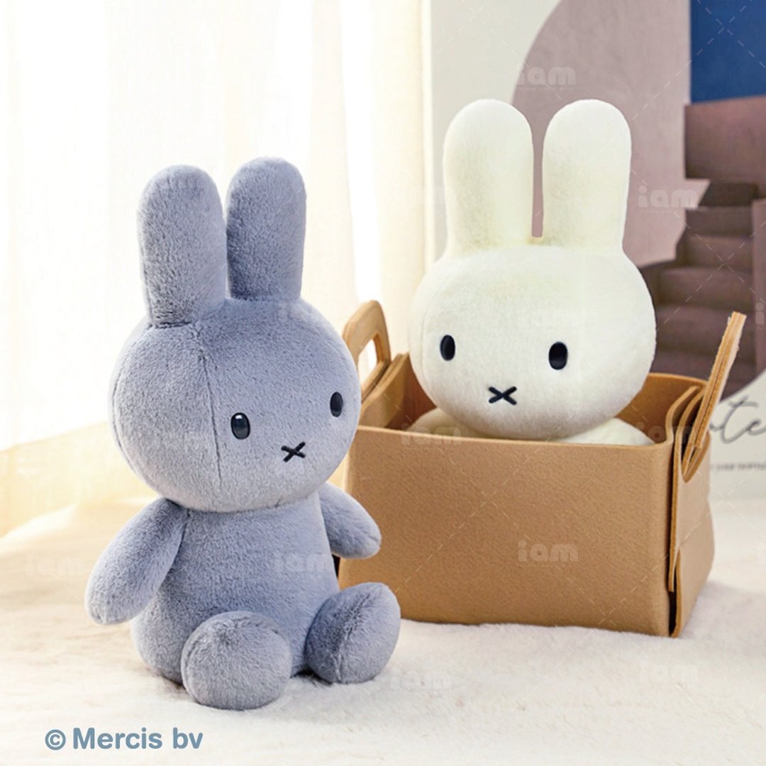 【MIFFY】毛绒米飞25cm玩偶 填充玩偶 米飞玩偶 - 玩具/玩偶 - 棉 