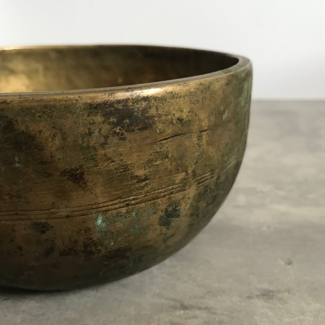 古董颂钵 Thadobati Singing Bowl 心轮声音疗愈冥想瑜伽放松 - 其他 - 其他金属 