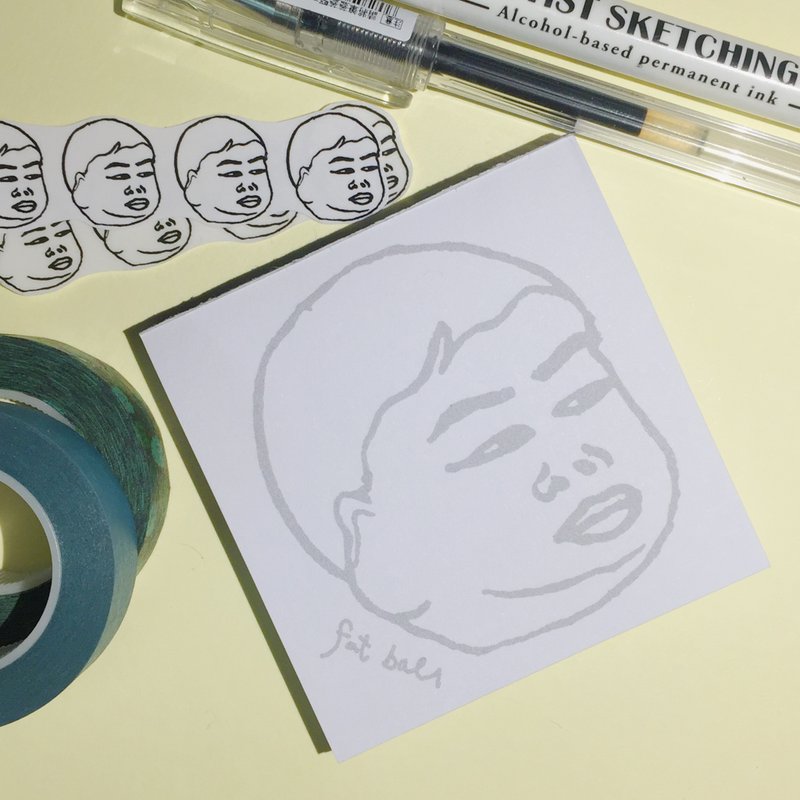 便条纸 | 肥波 - 便条纸/标签贴 - 纸 白色