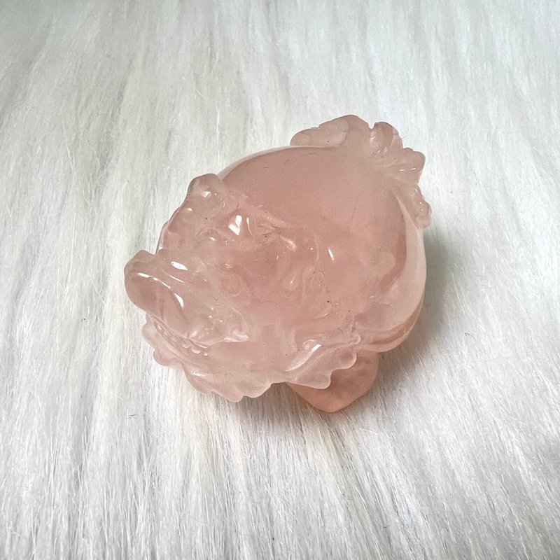 粉晶龙龟 | 水晶 | 水晶龙龟 | 水晶摆件 - 摆饰 - 水晶 粉红色