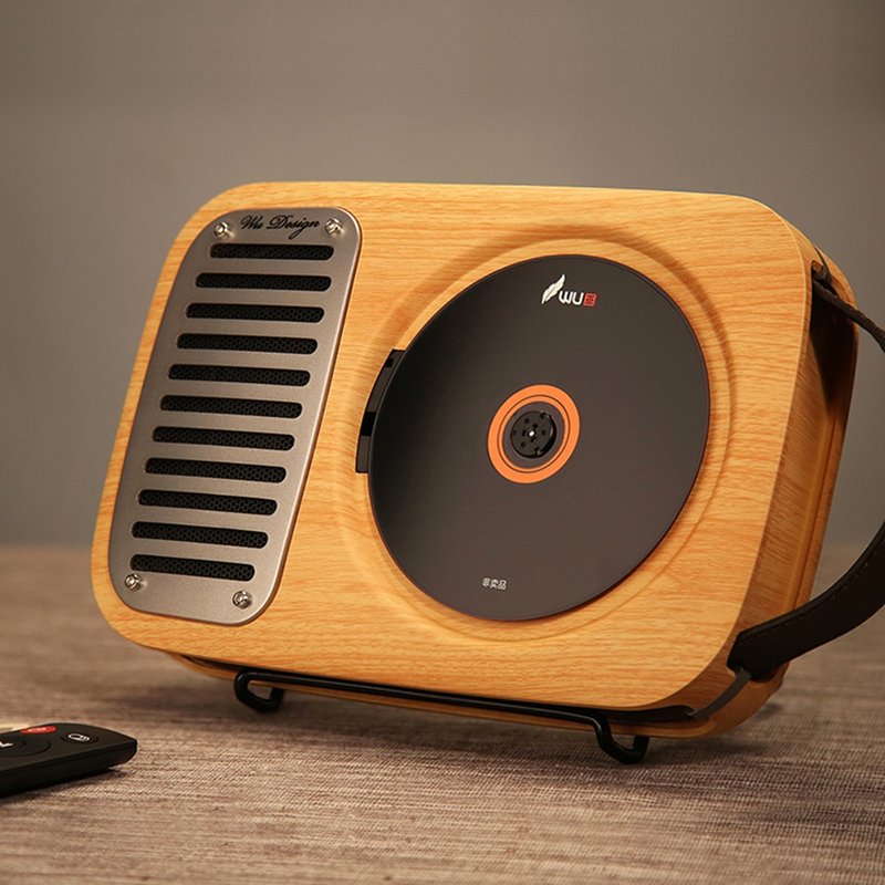 巫.单曲人生 CD机播放器 复古壁挂式CD机 蓝牙音响 留声机音效 - 其他 - 塑料 