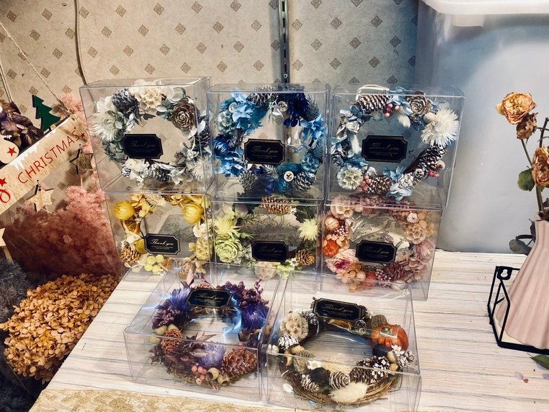 永生小花圈挂饰 - 摆饰 - 其他材质 多色