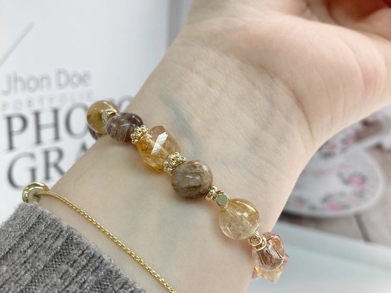 【定制化】水晶手链服务 | 女装款 为配戴者设计及制作 - 手链/手环 - 水晶 