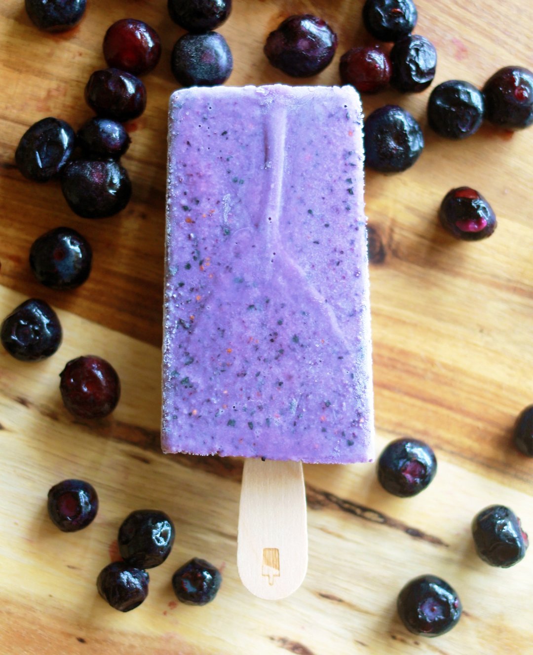 蓝莓奶昔绵绵雪糕 / Blueberry Milkshake - 冰淇淋/冰棒 - 新鲜食材 