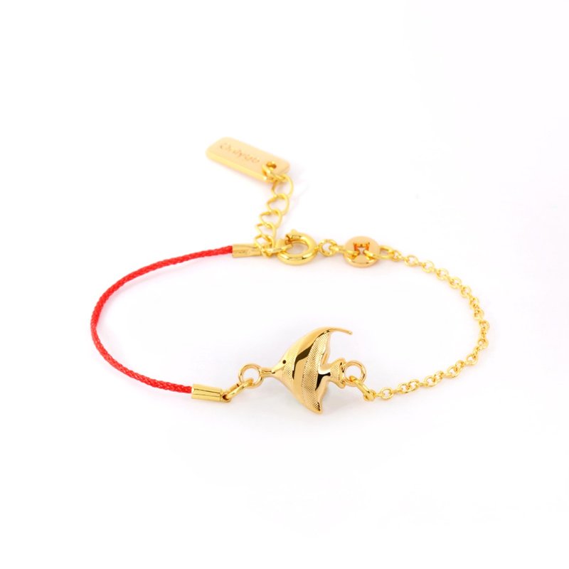 Lucky Bracelet 动物系列幸运手链 / 神仙鱼 - 手链/手环 - 其他金属 金色