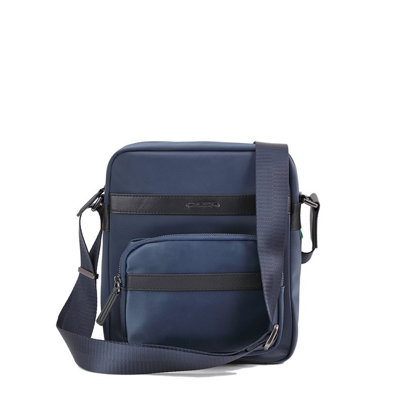 CUMAR 真皮 / 包包 / FLAG 直立式 侧背包 斜背包 肩背包 - 侧背包/斜挎包 - 真皮 蓝色