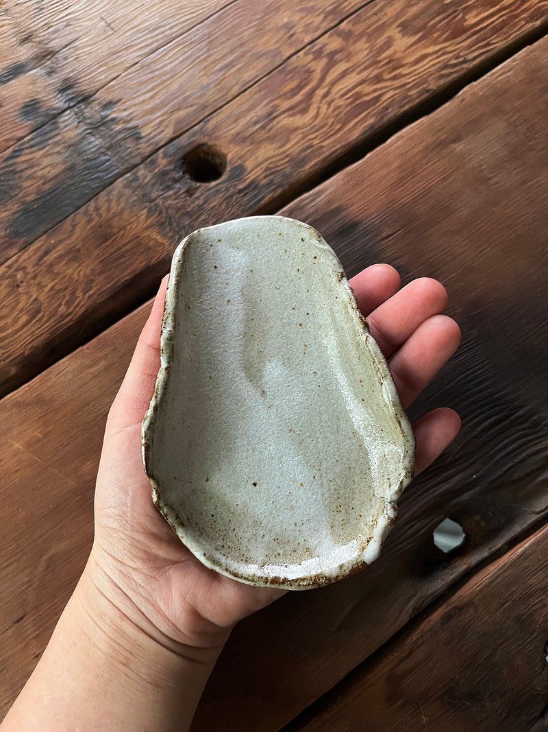 流白 茶则 香皿 零五 茶席 | 陶器皿 - 茶具/茶杯 - 陶 白色