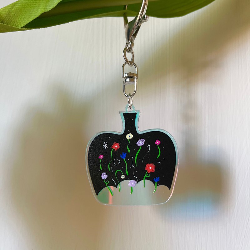【A unique vessel】器皿压克力吊饰_绚烂烟花 - 钥匙链/钥匙包 - 压克力 