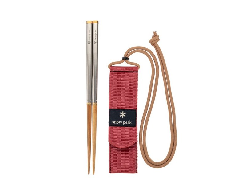 和武器组合筷-方形M (SCT-110) - 筷子/筷架 - 不锈钢 咖啡色