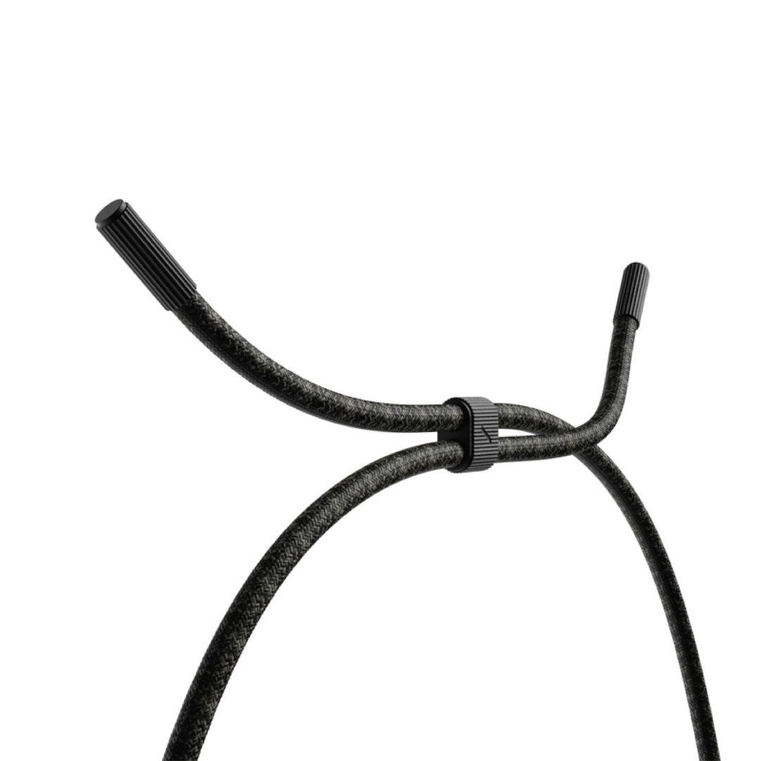 SLING - iPhone13 编织背绳 - 石墨黑 - 手机壳/手机套 - 聚酯纤维 黑色