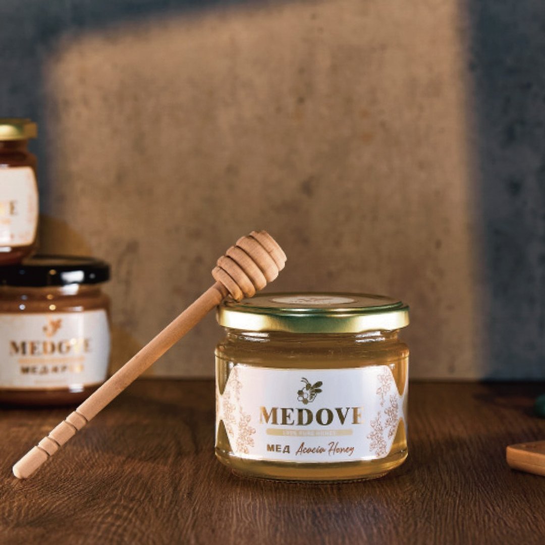 Medove 金合欢蜂蜜 (400G/罐) (乌克兰进口天然蜂蜜) - 蜂蜜/黑糖 - 新鲜食材 