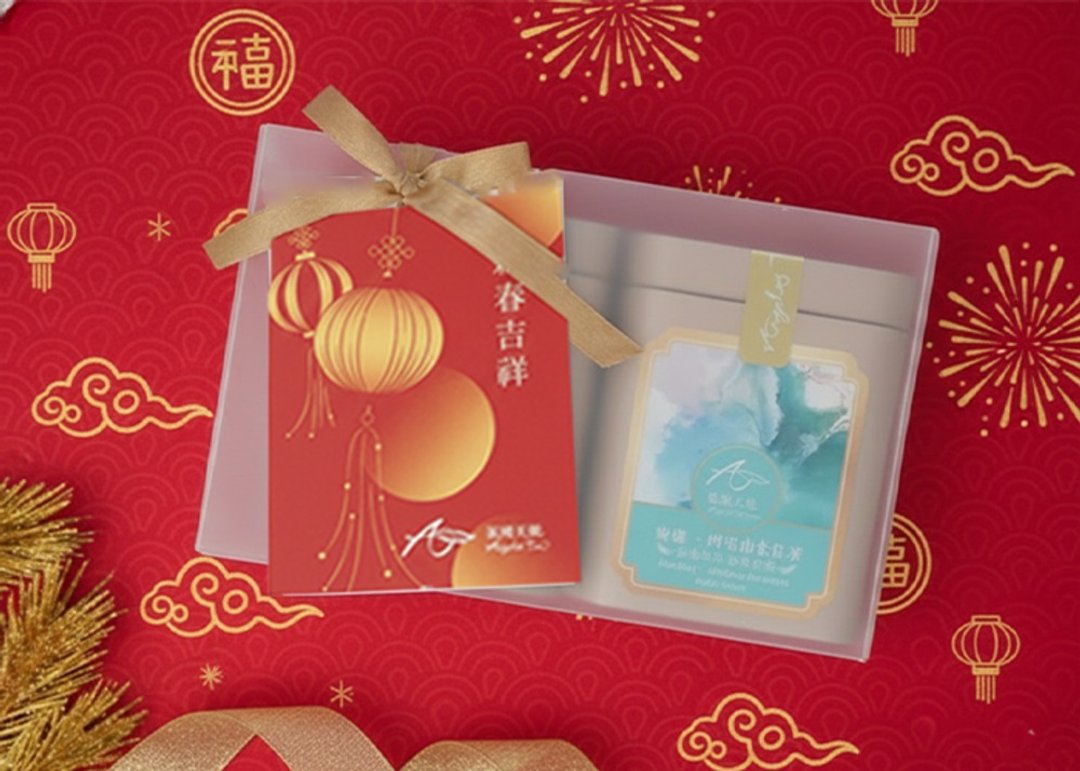 中秋白金茶礼 中秋礼物 红玉 j 红茶 阿里山金萱 品茶组合 礼物 - 茶 - 其他材质 