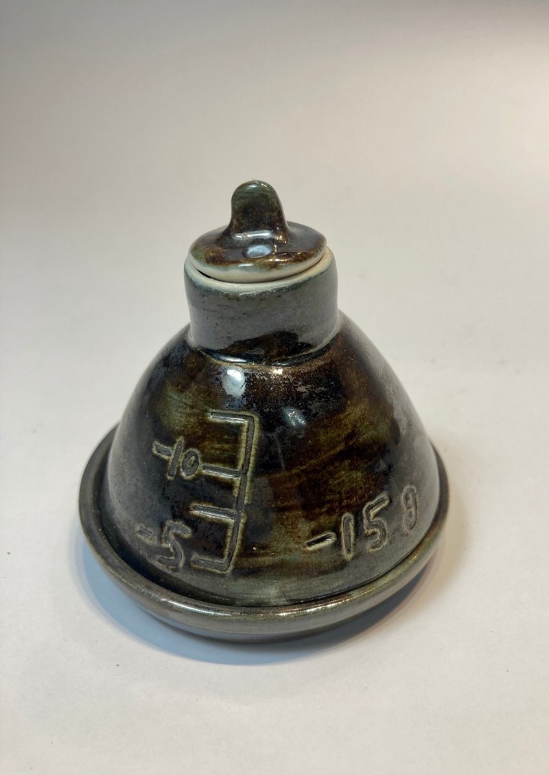 迷你实验瓶摆饰 - 摆饰 - 陶 黑色